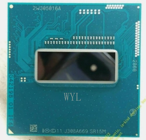Cpu computer portatile - cpu, intel